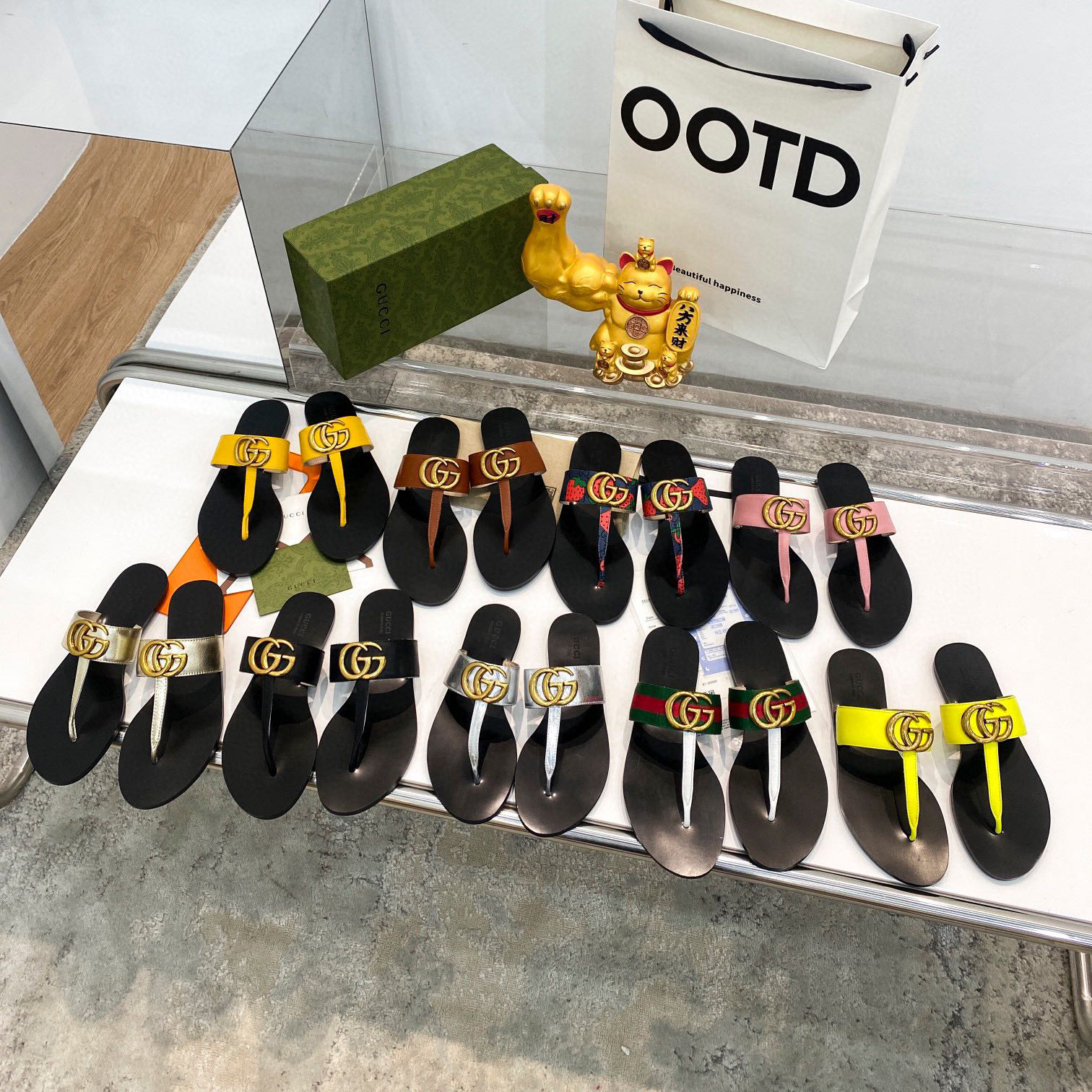 High Quality Men's Women's Thong Slippers Sandals - Image 8