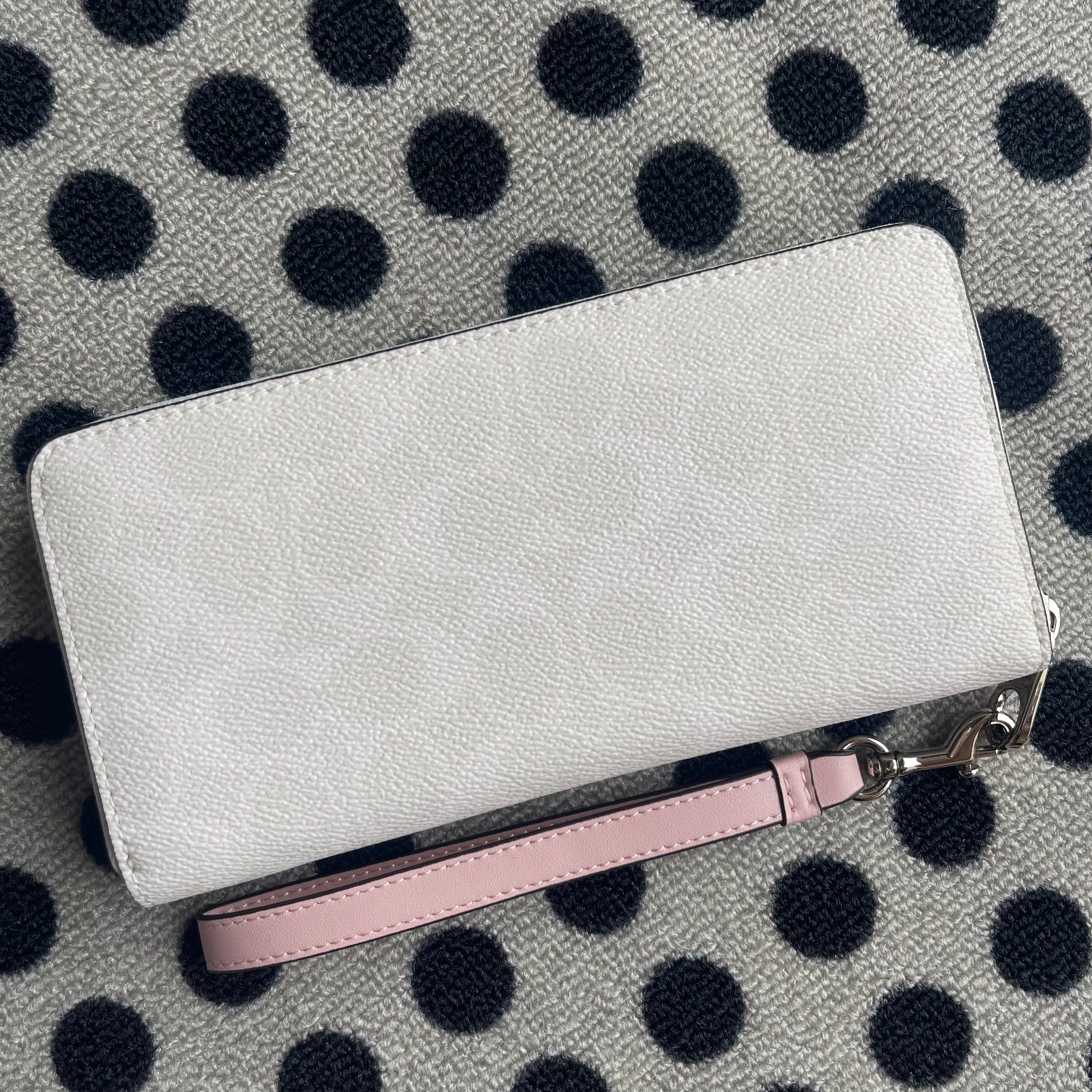 Long Zip Around Wallet In Signature Canvas - Image 3