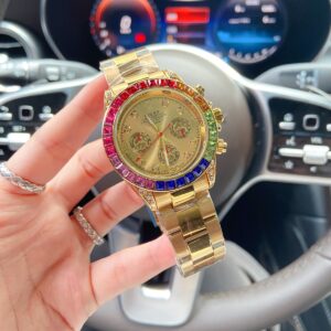 Hot Recommend Colourful Rainbow Designer Watch