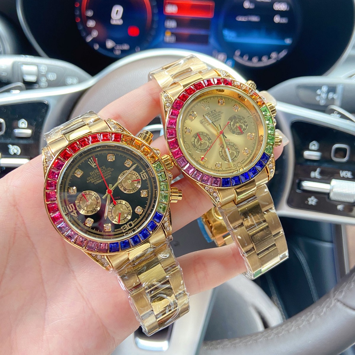 Hot Recommend Colourful Rainbow Designer Watch - Image 5