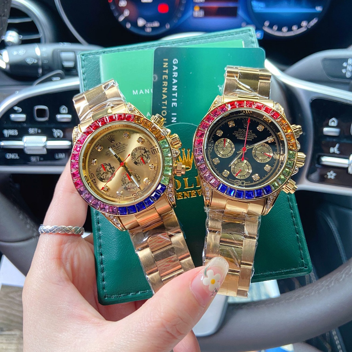 Hot Recommend Colourful Rainbow Designer Watch - Image 2