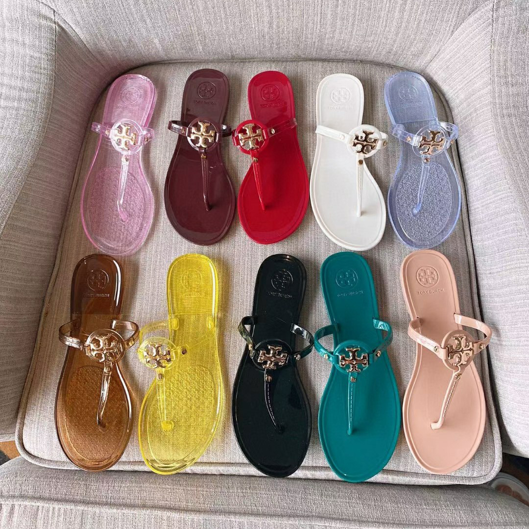 Factory Price Designer Sandals Jelly Slippers Wholesale Fashion Shoes - Image 2
