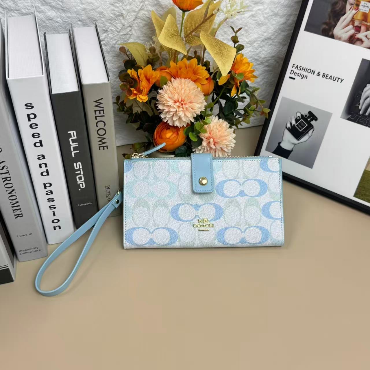 Wholesale Phone Wallet Wristlet Bag Clutch Signature - Image 8