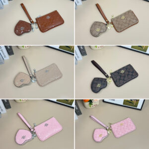 Wholesale Cheap Corner Zip Wristlet Bags Wallets