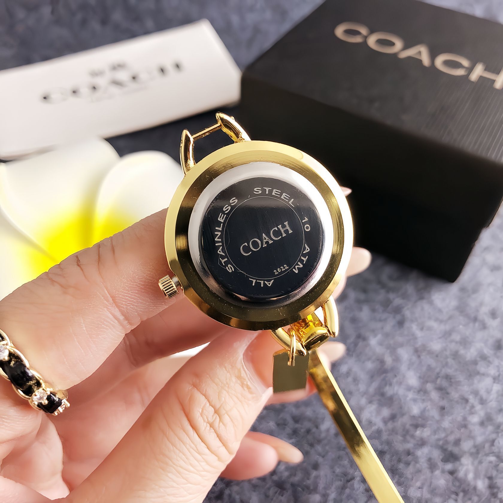 Fashion Brand Women's Wrist Watch 30mm Stainless Steel Watch - Image 7